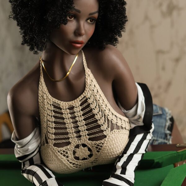 Nyah Ultimate Ebony Beauty black girl sex doll 158cm/G Cup